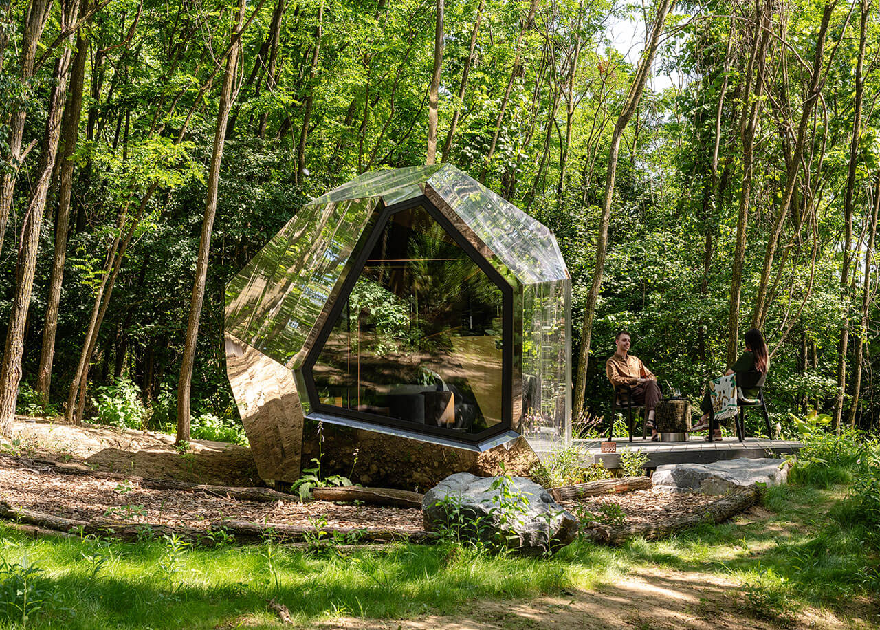 【來去看看~】Hello Wood 將未來主義小屋帶進森林與紐約市天台間
